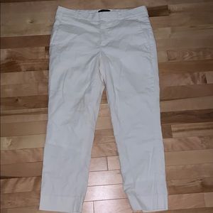 White Banana Republic Work Pants